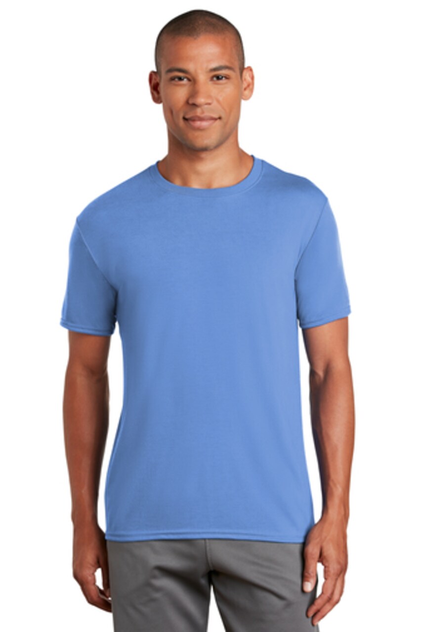 Gildan Performance Short Sleeve Crewneck T-Shirt for Gym, Workwear & Training Polyester Tee